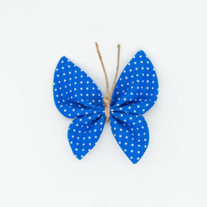 pinza mariposa azulón topos